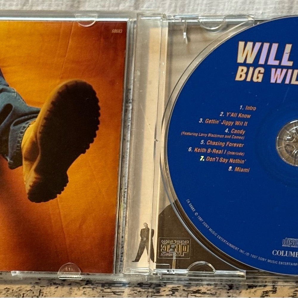 Willi Smith Big Willie Style CD - Blue Cover